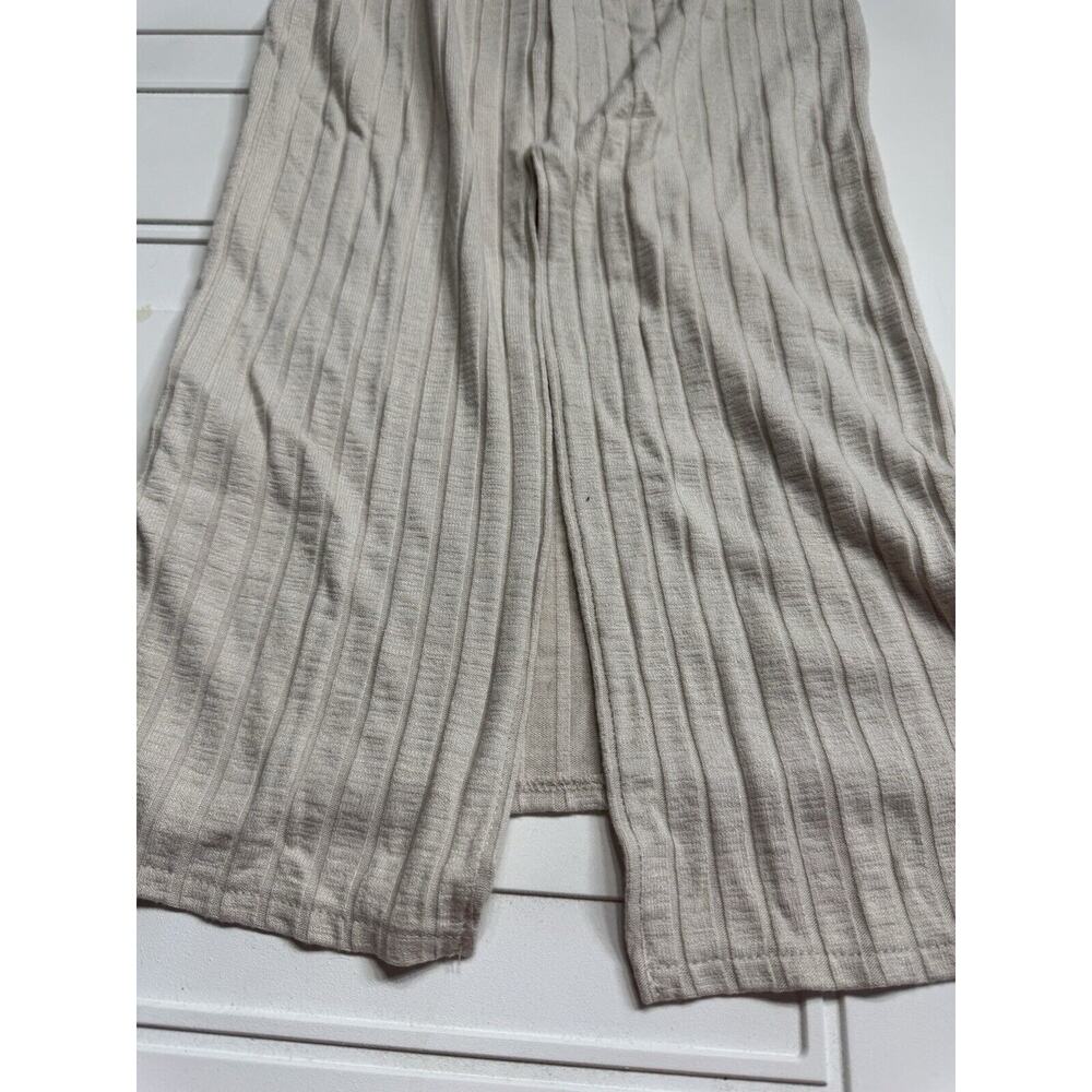 Zara Women's Maxi Dress Knit Bodycon Sleeveless Beige Tan Size S - Picture 6 of 6